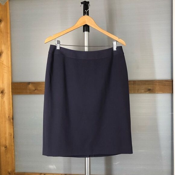 Sz 12- Nordstrom Caslon Skirt Suit Set: Blazer +‎ 2 Skirts Purple Beige Career - Picture 7 of 10